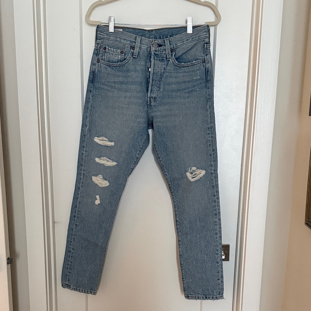 Levi's Classic Blue Denim Jeans